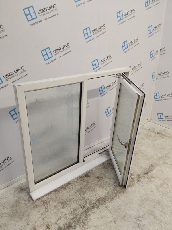 Used White Upvc Window 1185mm x 1040mm LW0139 - Image 3