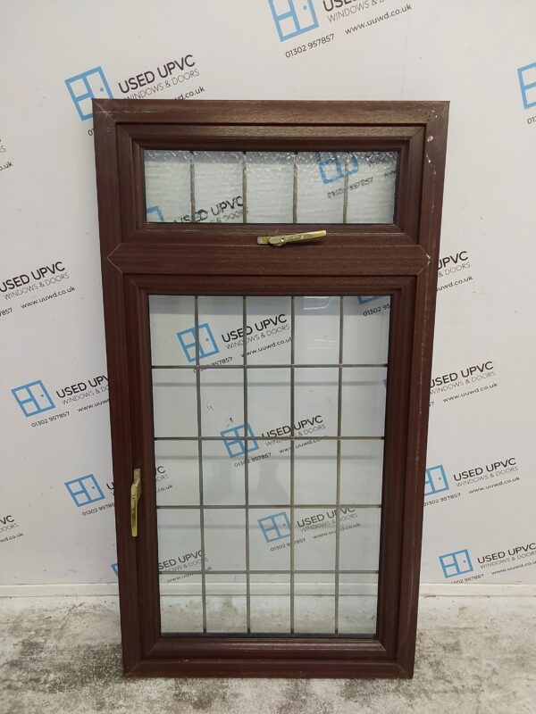 Used Woodgrain Upvc Window 805mm x 1500mm LW0105 - Image 3