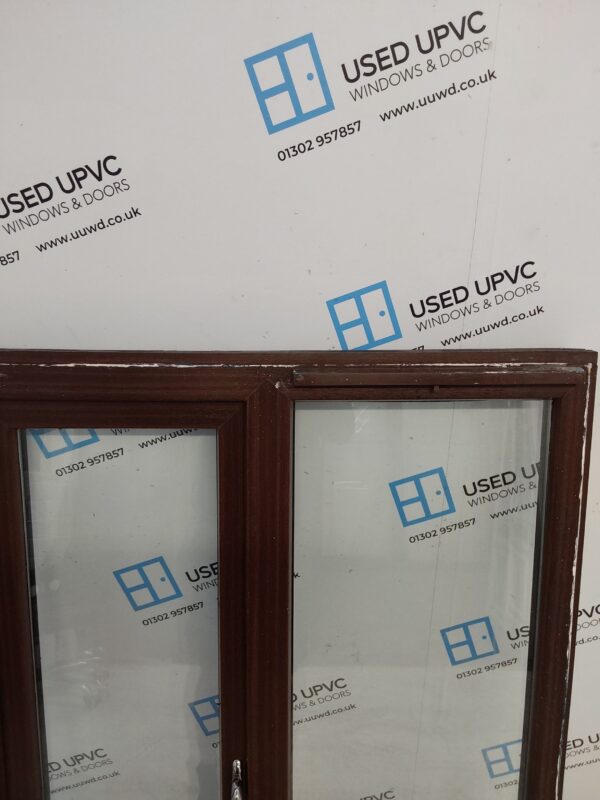 Used Woodgrain Upvc Window 920mm x 1340mm (Reduce To 1320mm) C5019 - Image 5