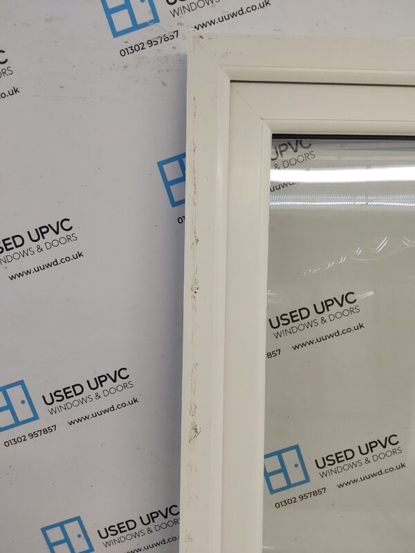 Used White Upvc Full Glass Door 925mm x 2050mm 0561 - Image 8