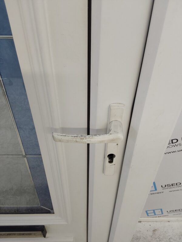 Used White Upvc Front Door 920mm x 2070mm 0408 - Image 8