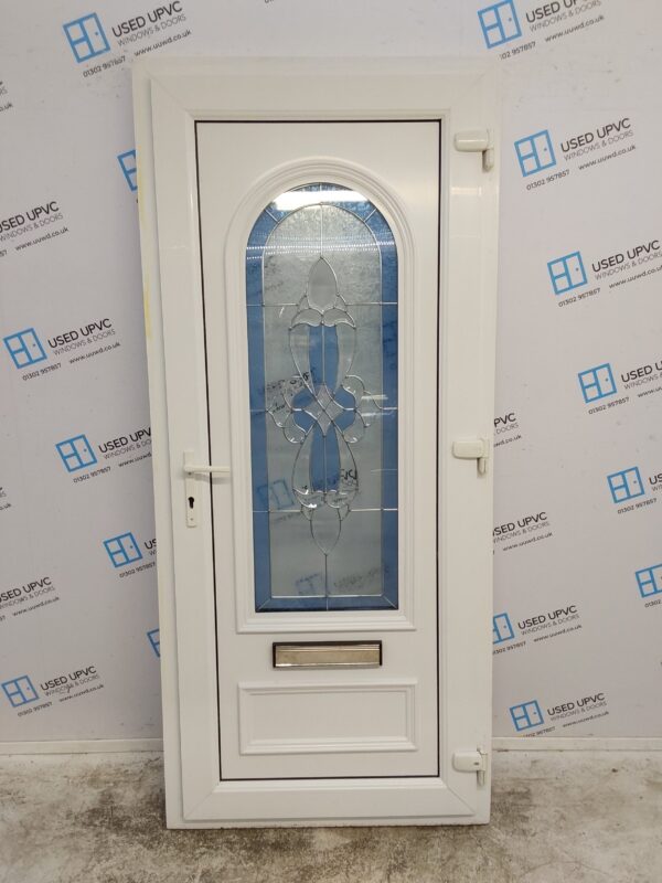 Used White Upvc Front Door 920mm x 2070mm 0408 - Image 2