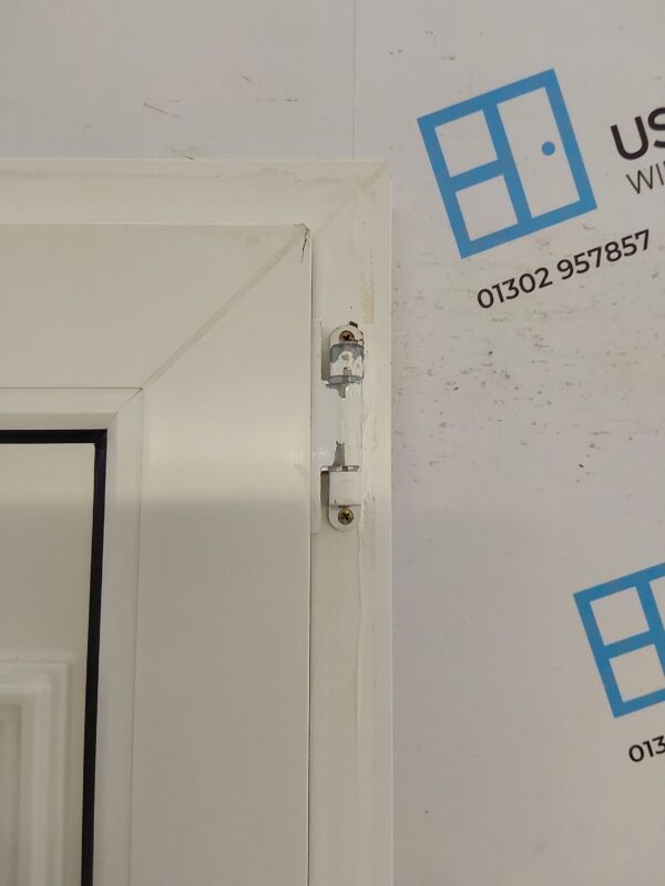 Used White Upvc Front Door 900mm x 2140mm 0320 - Image 9