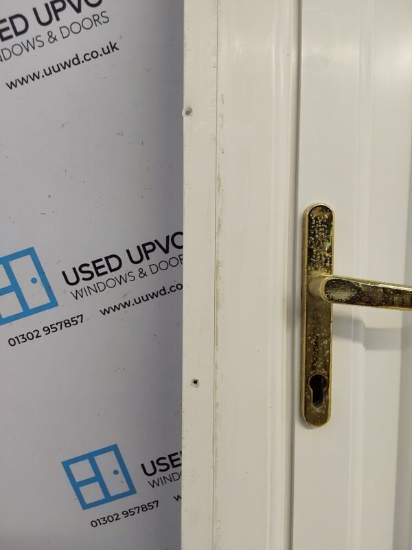 Used White Upvc Front Door 925mm x 2060mm (Reduce To 865mm) 0050 - Image 15