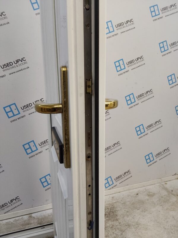 Used White Upvc Front Door 870mm x 2055mm C7D019 - Image 5