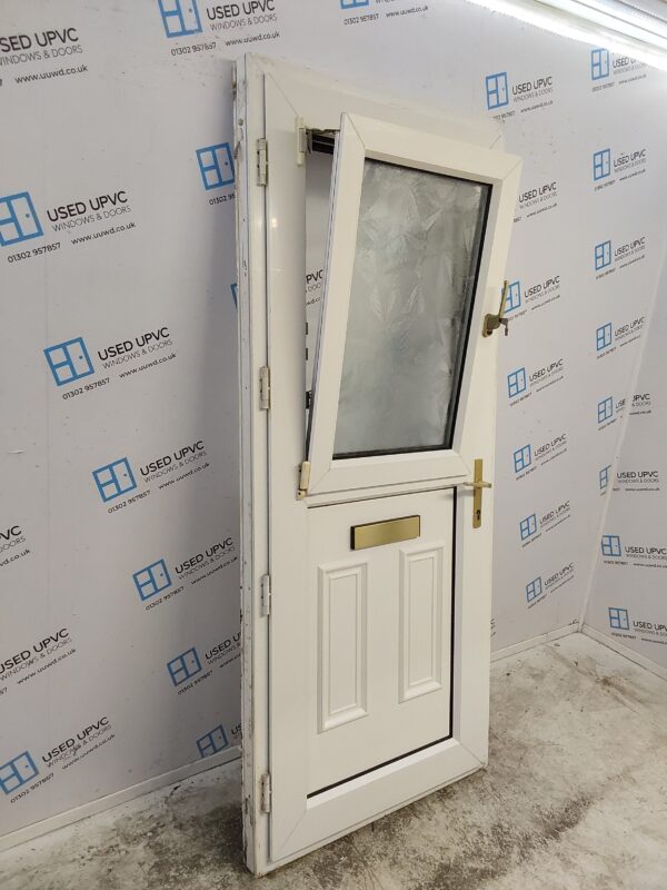 Used White Upvc Stable Door 890mm x 2080mm C7D045 - Image 8