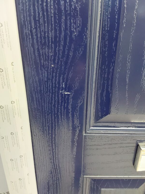 Brand New Dark Blue Composite Front Door 970mm x 2135mm (Reduce to 2125mm) ND47 - Image 7