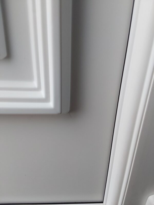 Used White Upvc Front Door 920mm x 2090mm (Reduce To 900mm) C7D079 - Image 10