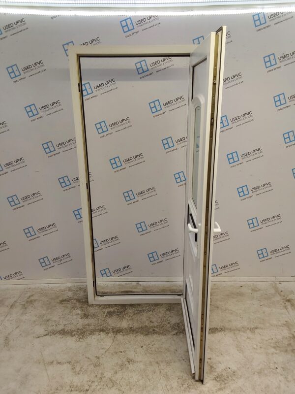 Used White Upvc Front Door 920mm x 2060mm C7D075 - Image 3