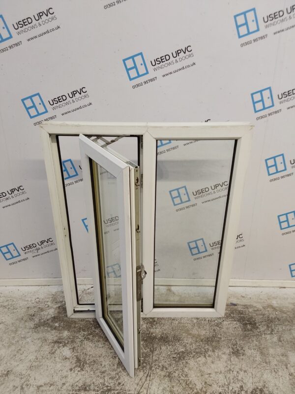 Used White Upvc Window 805mm x 1000mm C5066 - Image 2