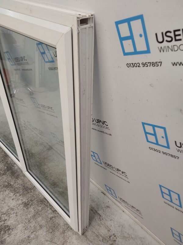 Used White Upvc Window 1395mm x 1290mm C5077 - Image 5