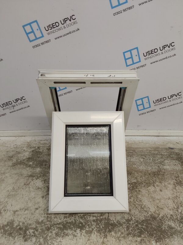 Used White Upvc Window 445mm x 585mm W0194 - Image 2