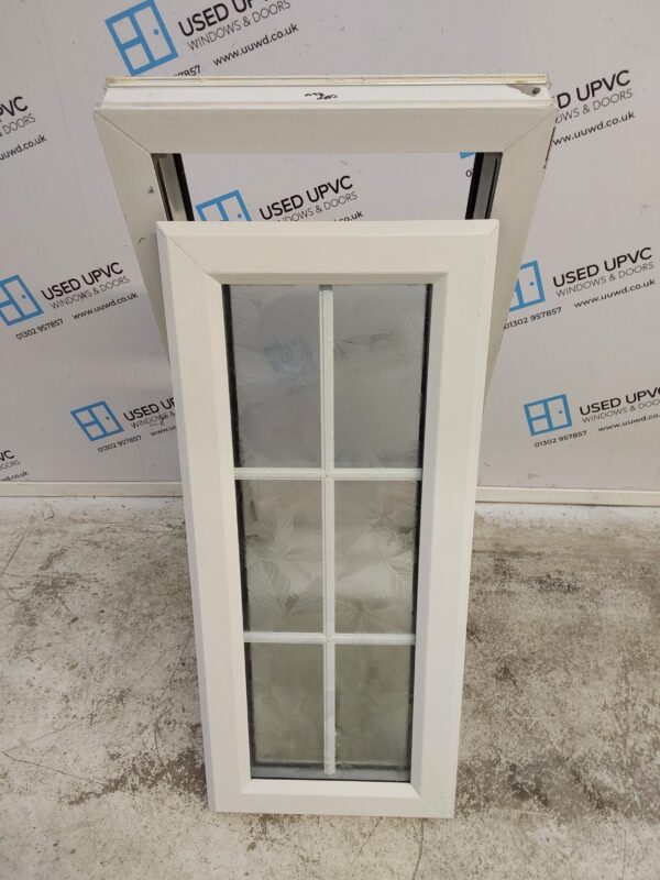 Used White Upvc Window 485mm x 1050mm C2B103 - Image 4