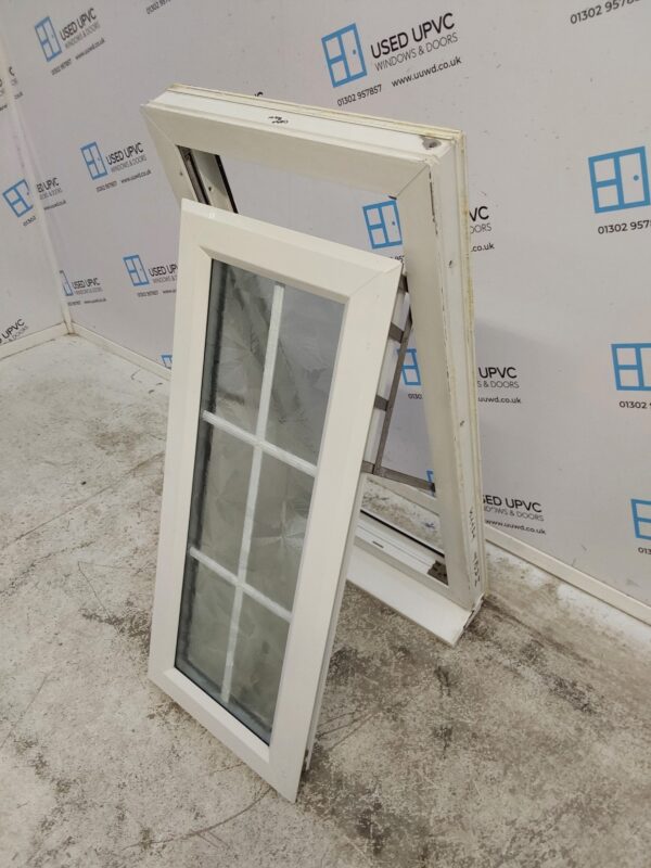 Used White Upvc Window 485mm x 1050mm C2B103 - Image 3