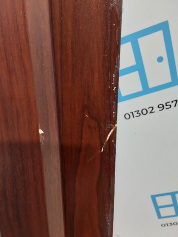 Used Rosewood Upvc Window 480mm x 1010mm C2B109 - Image 5