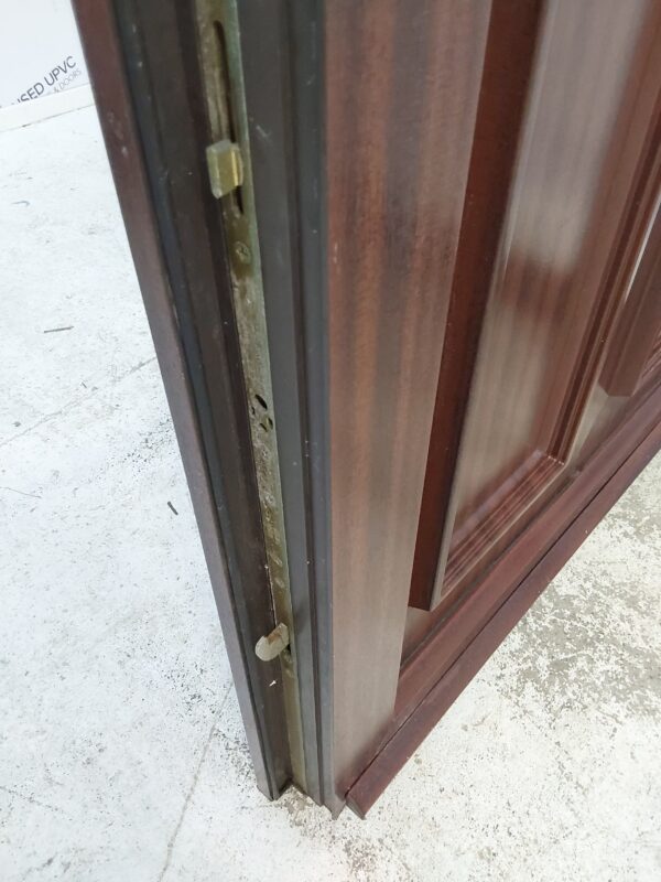 Used Woodgrain Upvc Front Door 840mm x 2025mm 0548 - Image 9