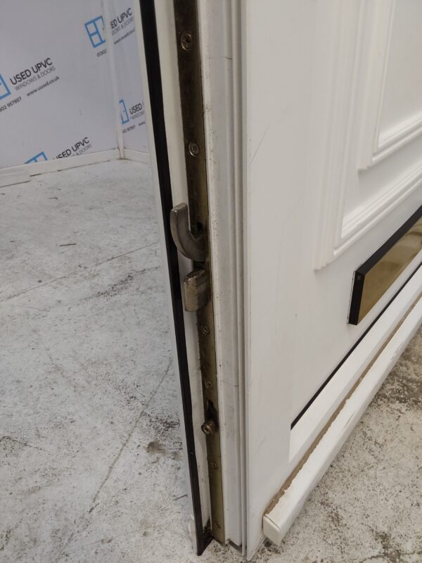 Used White Upvc Front Door 900mm x 2085mm (reduce to 875mm) 0525 - Image 6