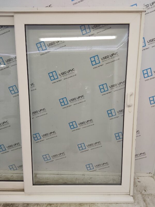 Used White Upvc Sliding Patio Door 2405mm x 2040mm EA3 - Image 4