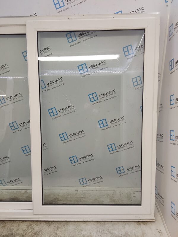 Used White Upvc Sliding Patio Door 2405mm x 2040mm EA3 - Image 6