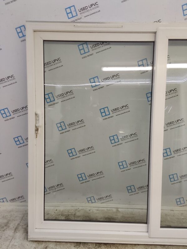 Used White Upvc Sliding Patio Door 2405mm x 2040mm EA3 - Image 7