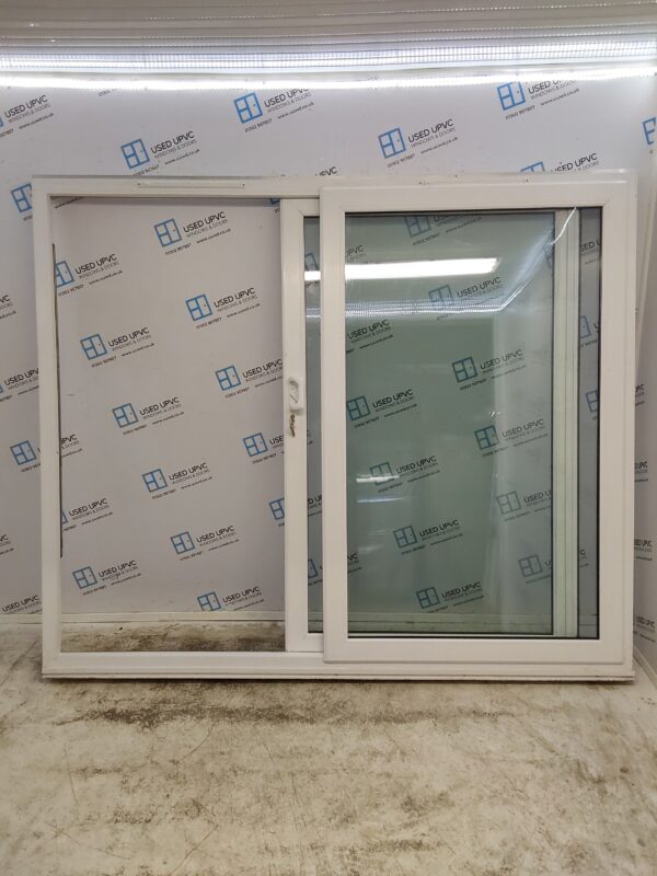 Used White Upvc Sliding Patio Door 2405mm x 2040mm EA3 - Image 3