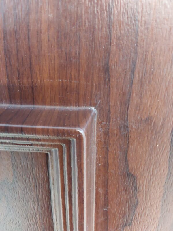 Used Rosewood Upvc Front Door 895mm x 2095mm 0247 - Image 5