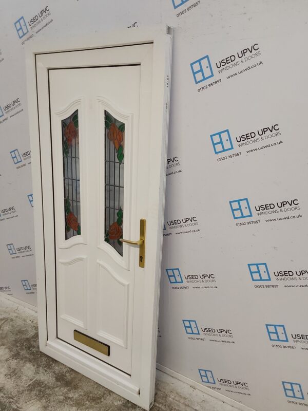 Used White Upvc Front Door 930mm x 2040mm 0243 - Image 4