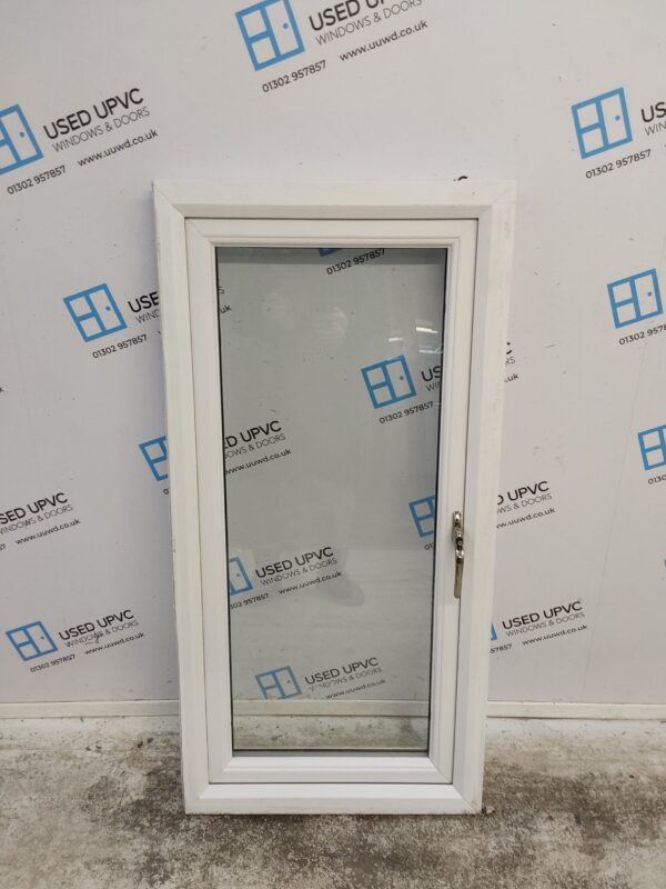 Used White Upvc Window 640mm x 1280mm C2019 - Image 3