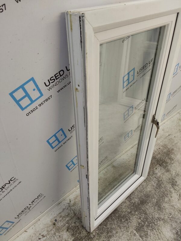 Used White Upvc Window 640mm x 1280mm C2019 - Image 4