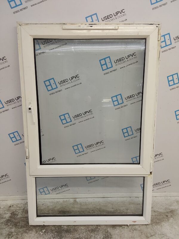 Used White Upvc Tilt And Turn Window 1065mm x 1665mm C22077 - Image 3