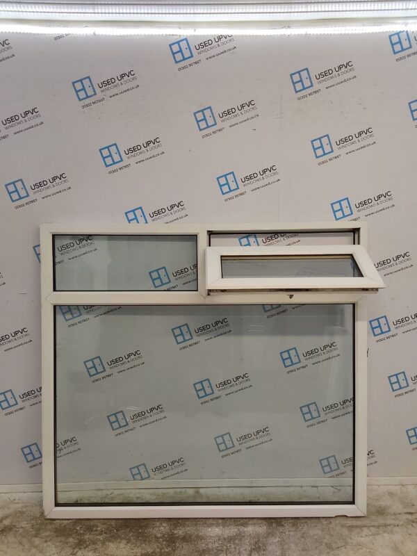 Used White Upvc Window 1620mm x 1485mm LW0059 - Image 2