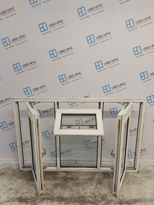 Used White Upvc Window 1535mm x 980mm C5085 - Image 2