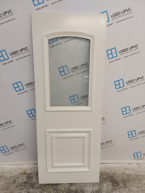 Used White Upvc Back Door Panel 660mm x 1718mm x 28mm UDP0027 - Image 4