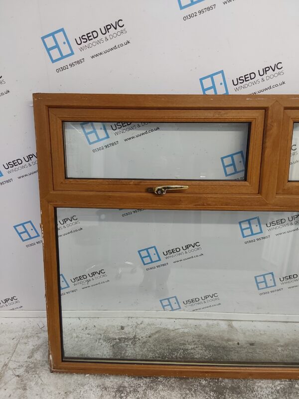 Used Oak Upvc Window 1790mm x 1190mm LW0057 - Image 8