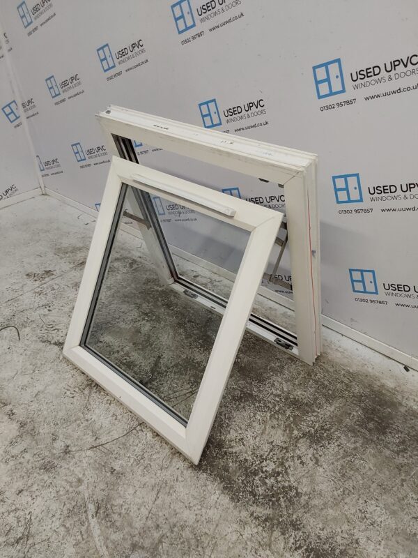 Used White Upvc Window 780mm x 810mm W0478 - Image 4