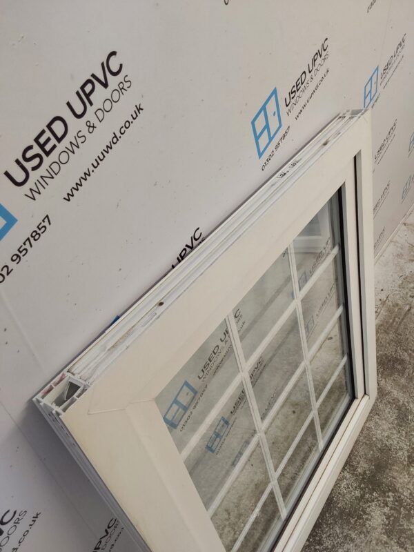 Used White Upvc Tilt And Turn Window 980mm x 1105mm LW0133 - Image 5