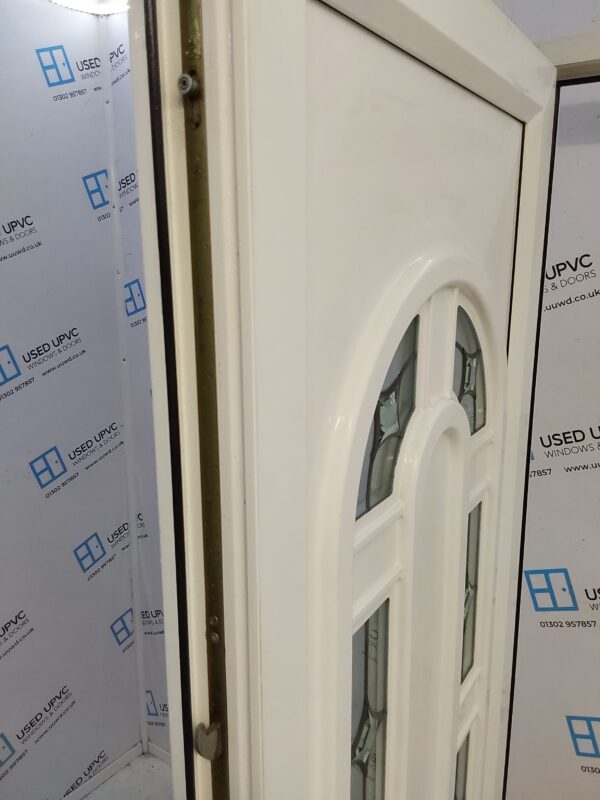 Used White Upvc Back Door 875mm x 2035mm C7D002 - Image 4