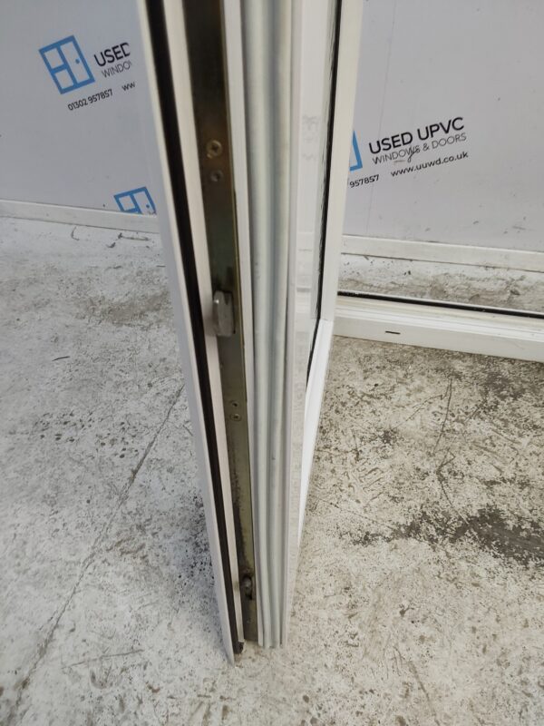 Used White Upvc French Doors 1355mm x 2110mm (Reduce To 1315mm) EA5 - Image 5