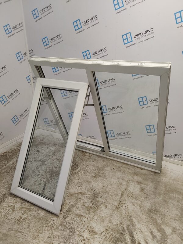 Used White Upvc Window 1210mm x 1205mm LW0116 - Image 3