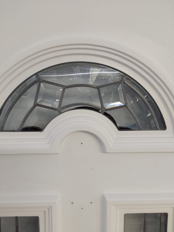 Used White Upvc Front Door And Side Panel 1520mm x 2075mm (Reduce To 1485mm) DS018 - Image 11