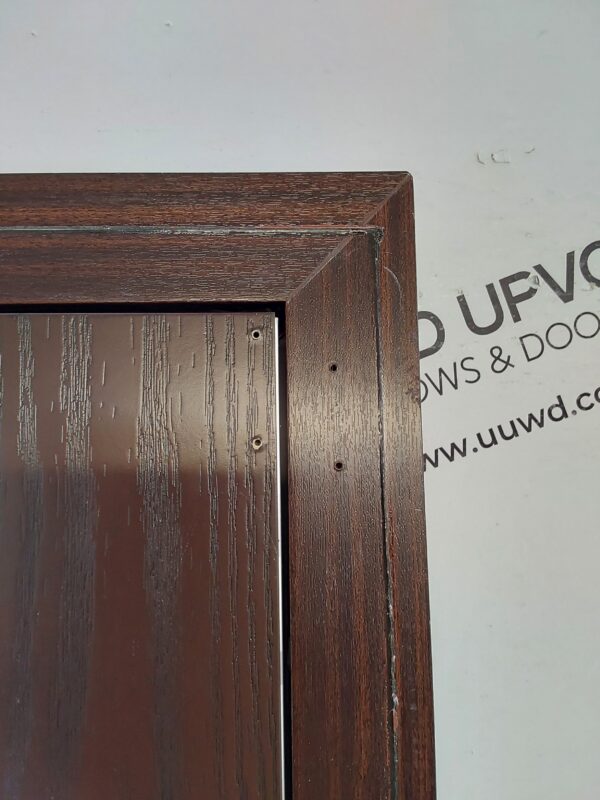 Used Rosewood Composite Front Door 915mm x 2090mm C7D056 - Image 9