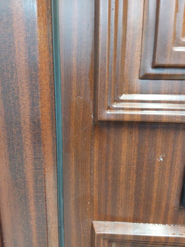 Used Woodgrain Upvc Front Door And Side Panel 1185mm x 2090mm DS019 - Image 7