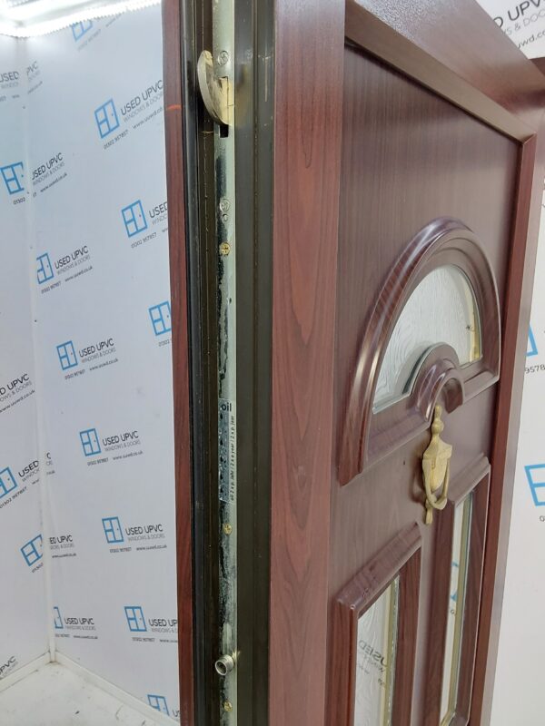 Used Rosewood Upvc Front Door 855mm x 1995mm 0481 - Image 4