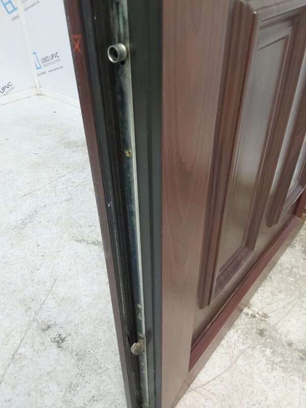 Used Rosewood Upvc Front Door 855mm x 1995mm 0481 - Image 6