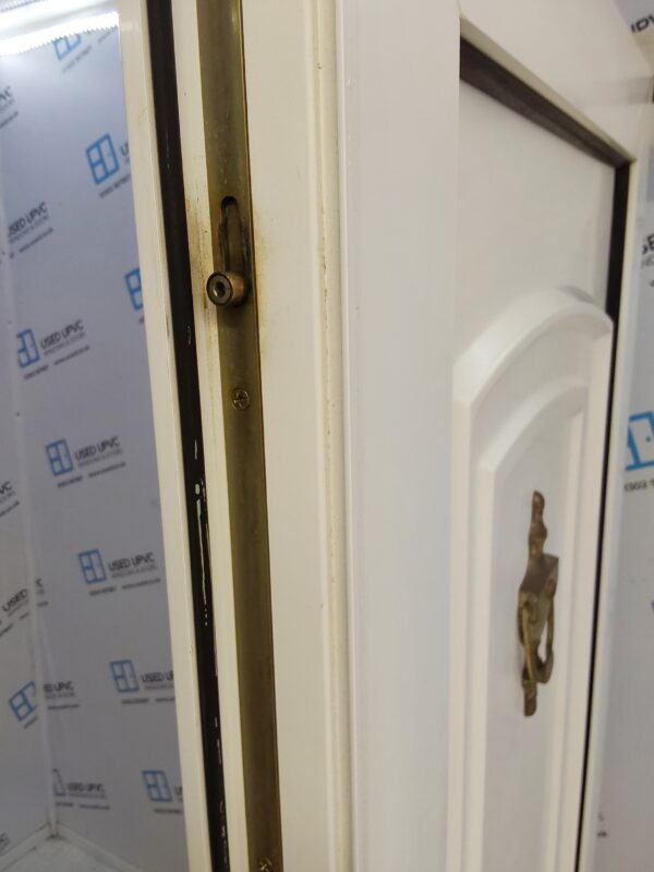 Used White Upvc Front Door 850mm x 2055mm 0050 - Image 4