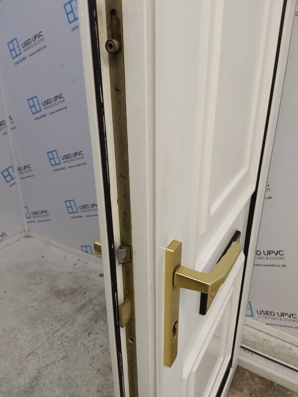 Used White Upvc Front Door 850mm x 2055mm 0050 - Image 5