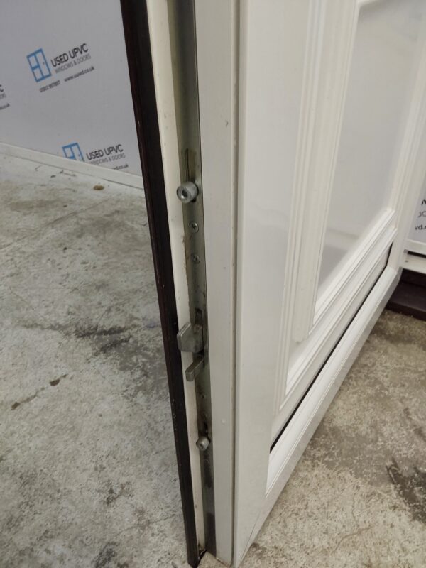 Used Rosewood Upvc Back Door 825mm x 2055mm (outwards opening) 0357 - Image 9