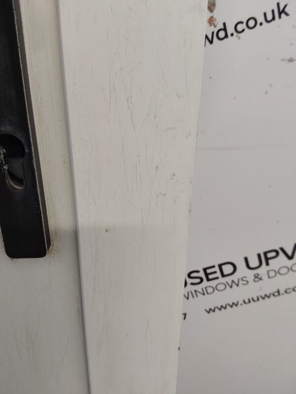 Used White Upvc Back Door 840mm x 2020mm C6045 - Image 5