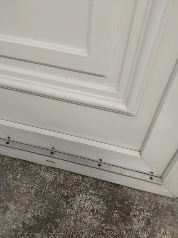 Used White Upvc Back Door 840mm x 2020mm C6045 - Image 4