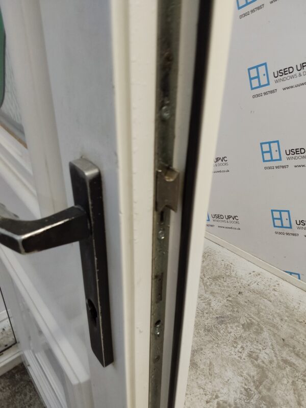 Used White Upvc Back Door 840mm x 2020mm C6045 - Image 10